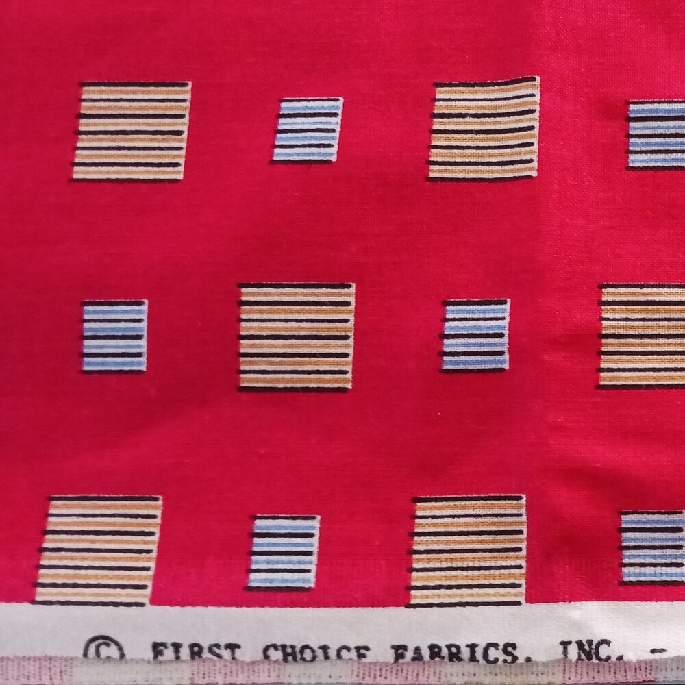 4.5 Yards Vintage 1st Choice Fabrics